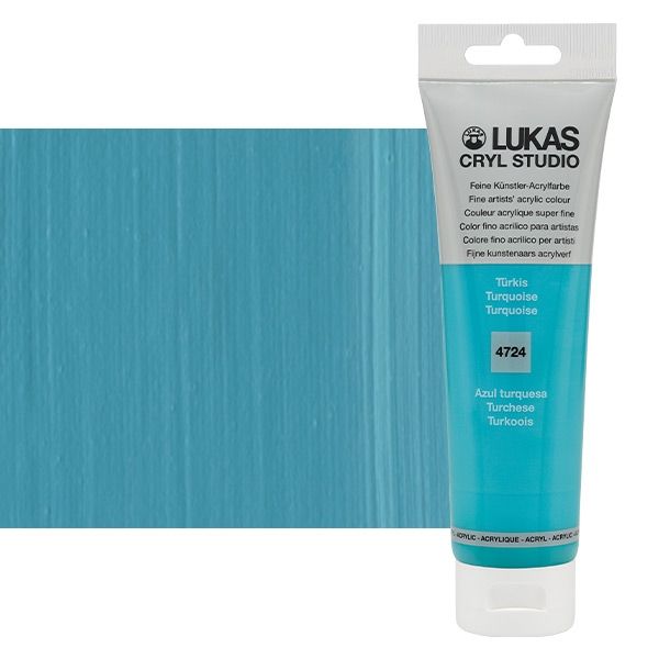LUKAS CRYL Studio 125 ml Tube - Turquoise