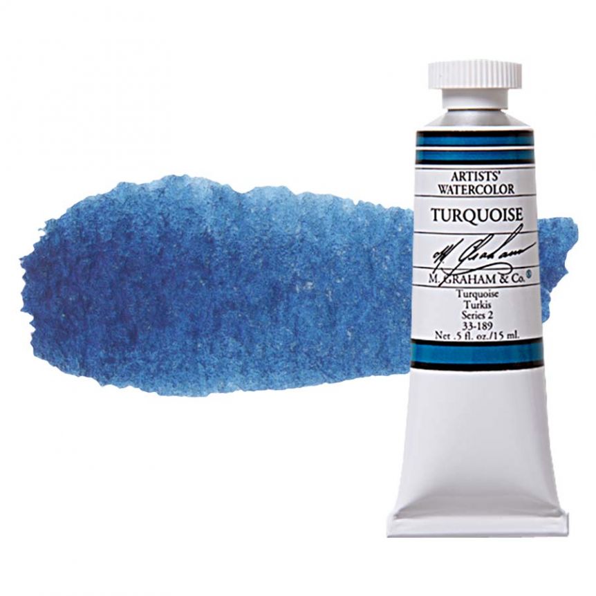 M. Graham Artists' Watercolor 15ml - Turquoise