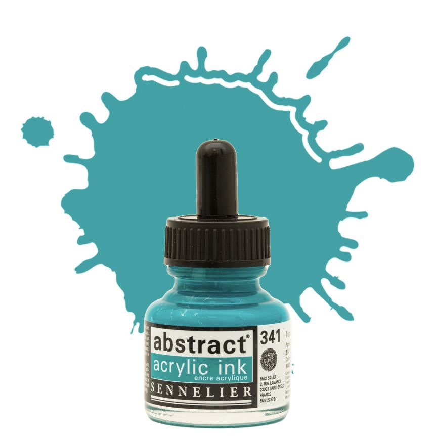 Sennelier Abstract Acrylic Ink - Turquoise, 30ml