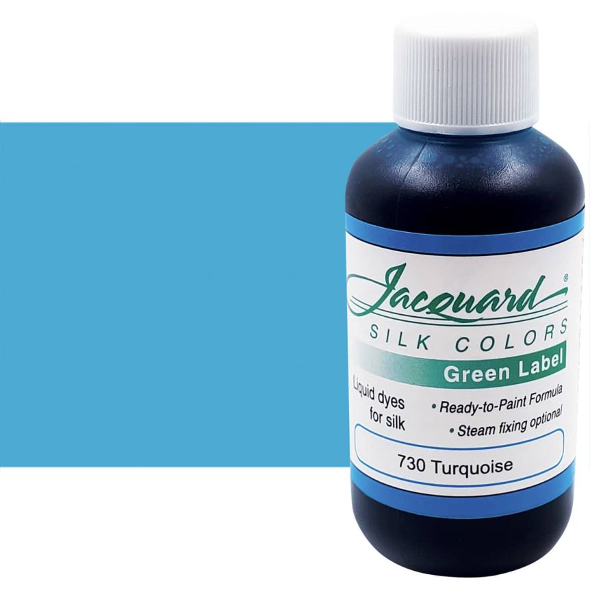 Jacquard Silk Color - Turquoise, 60ml Bottle