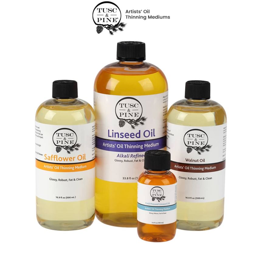 Tusc & Pine Professional Pure Artists’ Oil Mediums