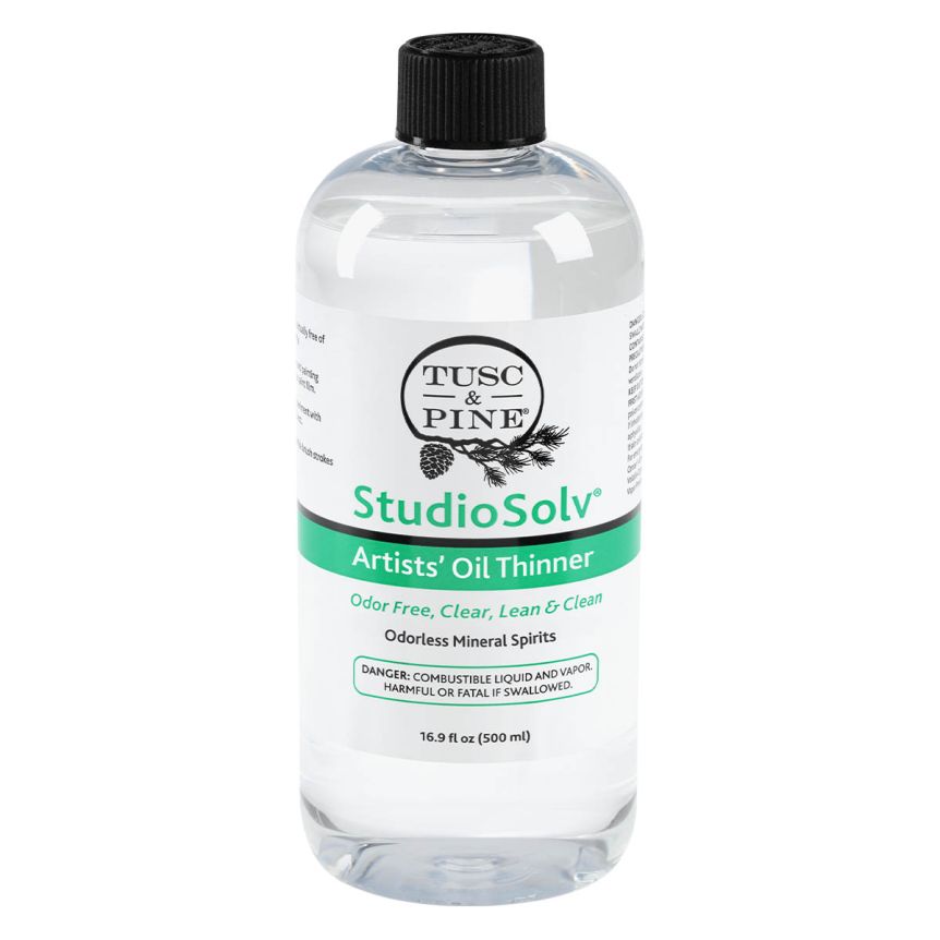StudioSolv&trade; Artists' Oil Thinner, 16.9oz (500ml) Bottle