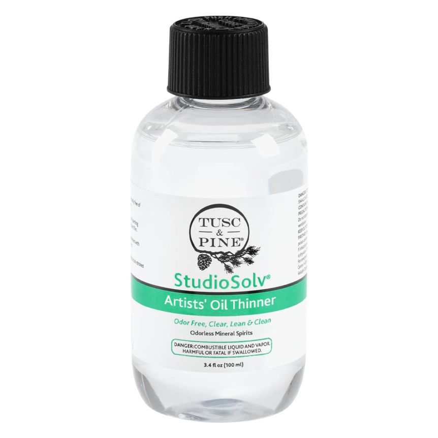 StudioSolv&trade; Artists' Oil Thinner, 3.4oz (100ml) Bottle