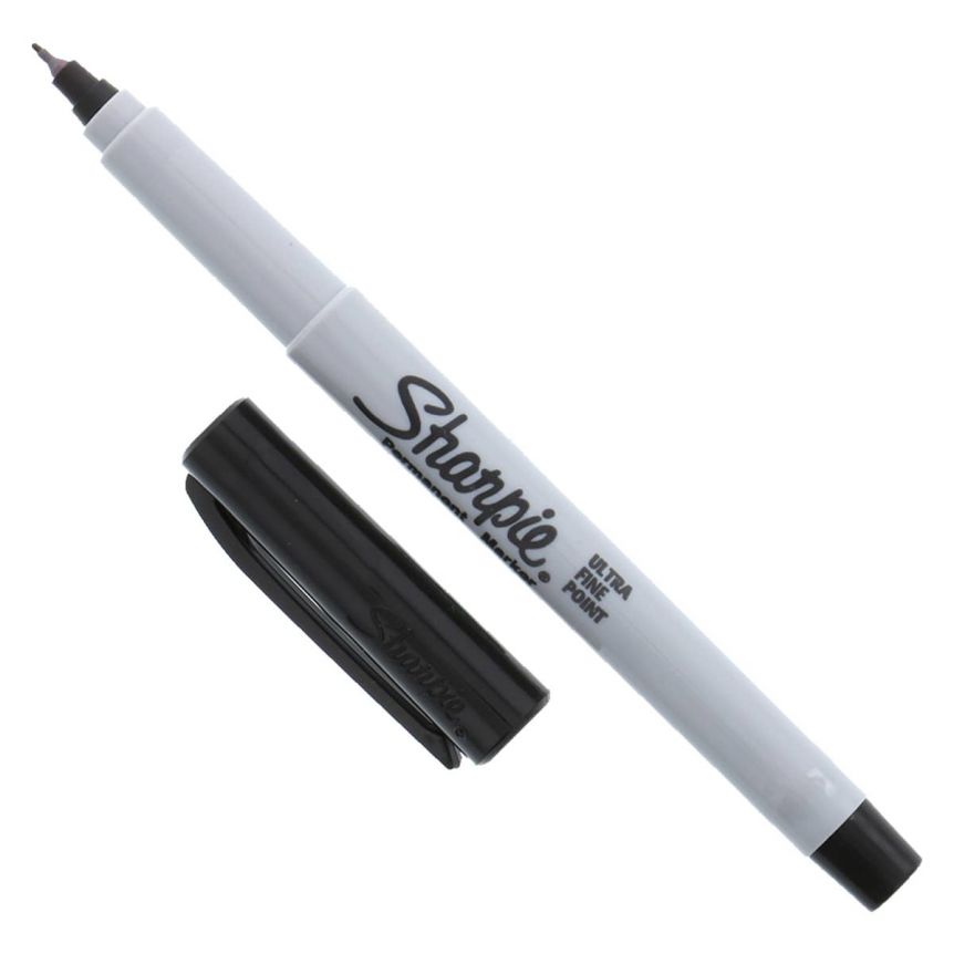 Water Soluble Marker, Black, Fine Tip