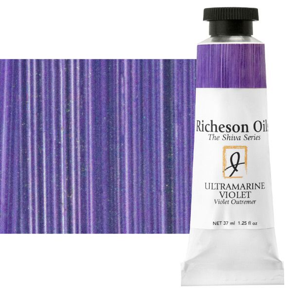 Jack Richeson Colori A Olio Artist Oil – Shiva Violet Deep, Tubo 37 Ml, Pigmenti Puri, Fatto In USA