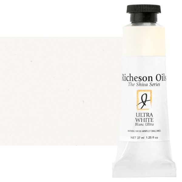 Shiva Signature Artist Oil Color 37ml Tube - Ultra White