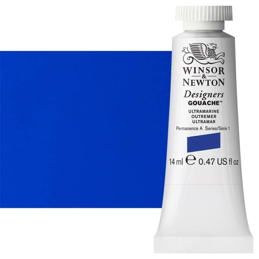 Winsor & Newton Designers Gouache 14ml Tube - Ultramarine