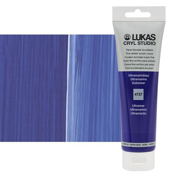 LUKAS CRYL Studio 125 ml Tube - Ultramarine Blue