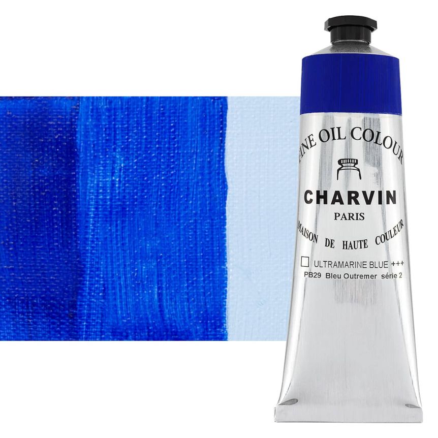 Ultramarine Blue 150ml Tube Fine Artists Oil Paint by Charvin
