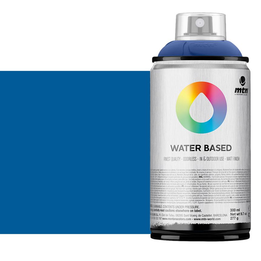 Montana Water Based Spray 300 ml Ultramarine Blue