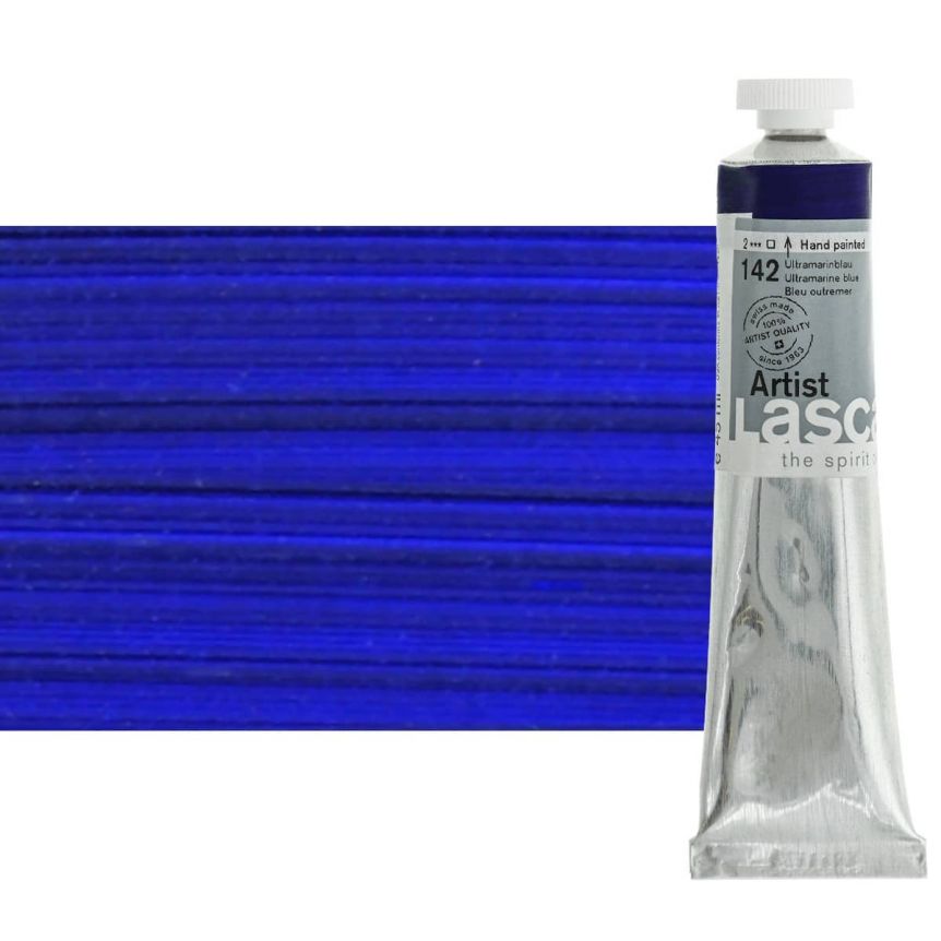 Lascaux Thick Bodied Artist Acrylics Ultramarine Blue 45 ml