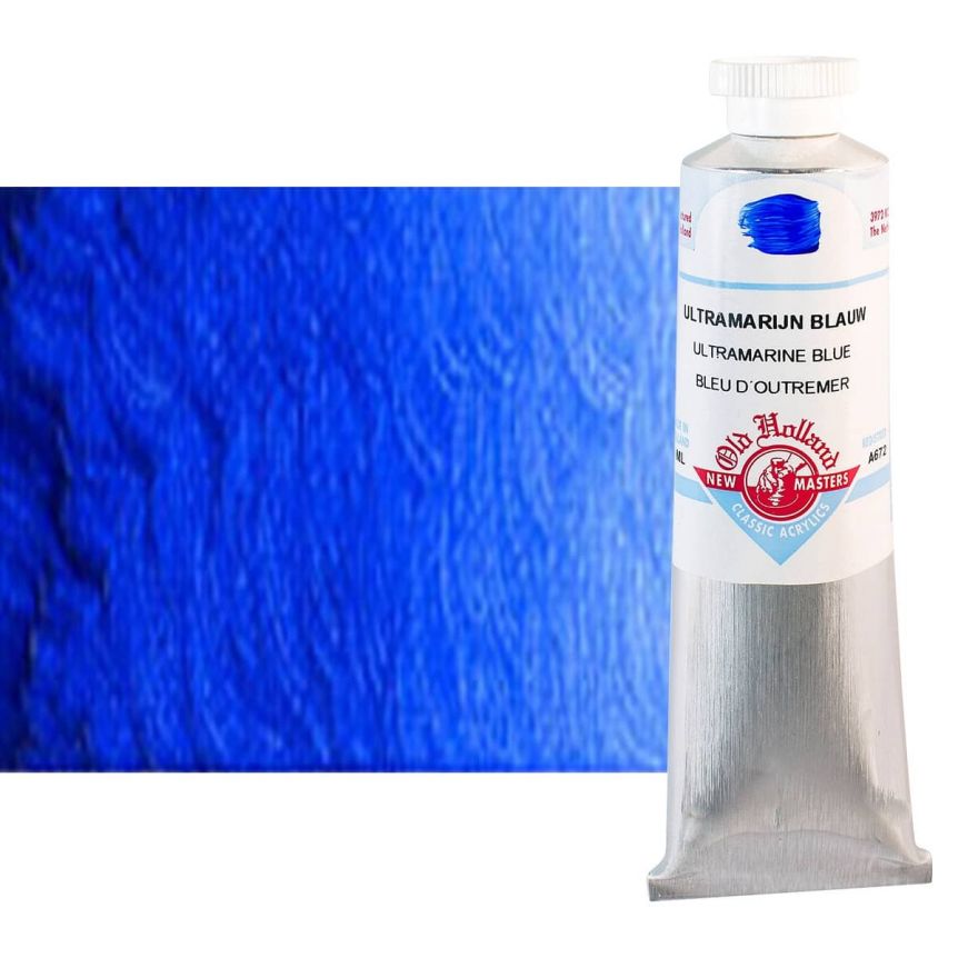 Old Holland New Masters Classic Acrylic Colors Ultramarine Blue 60 ml