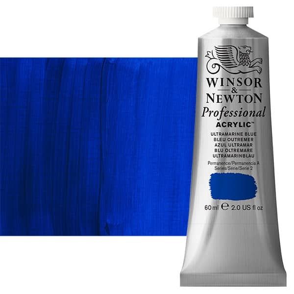 Winsor & Newton Professional Acrylic Ultramarine Blue 60 ml
