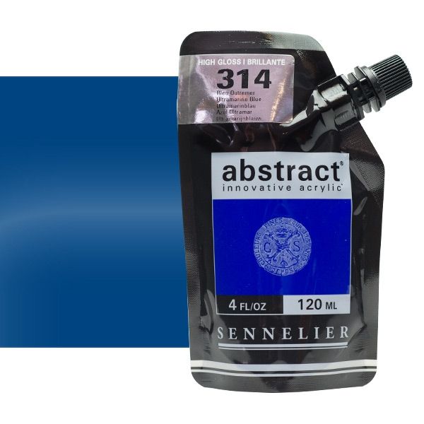 Sennelier Abstract Acrylics Ultramarine Blue High Gloss 120 ml