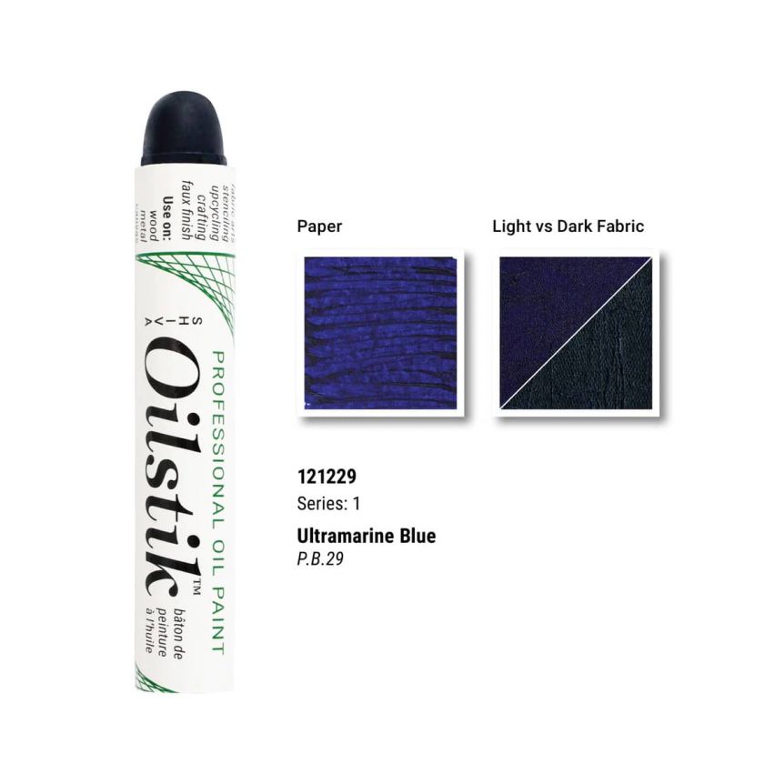 Richeson Shiva Oilstik - Ultramarine Blue