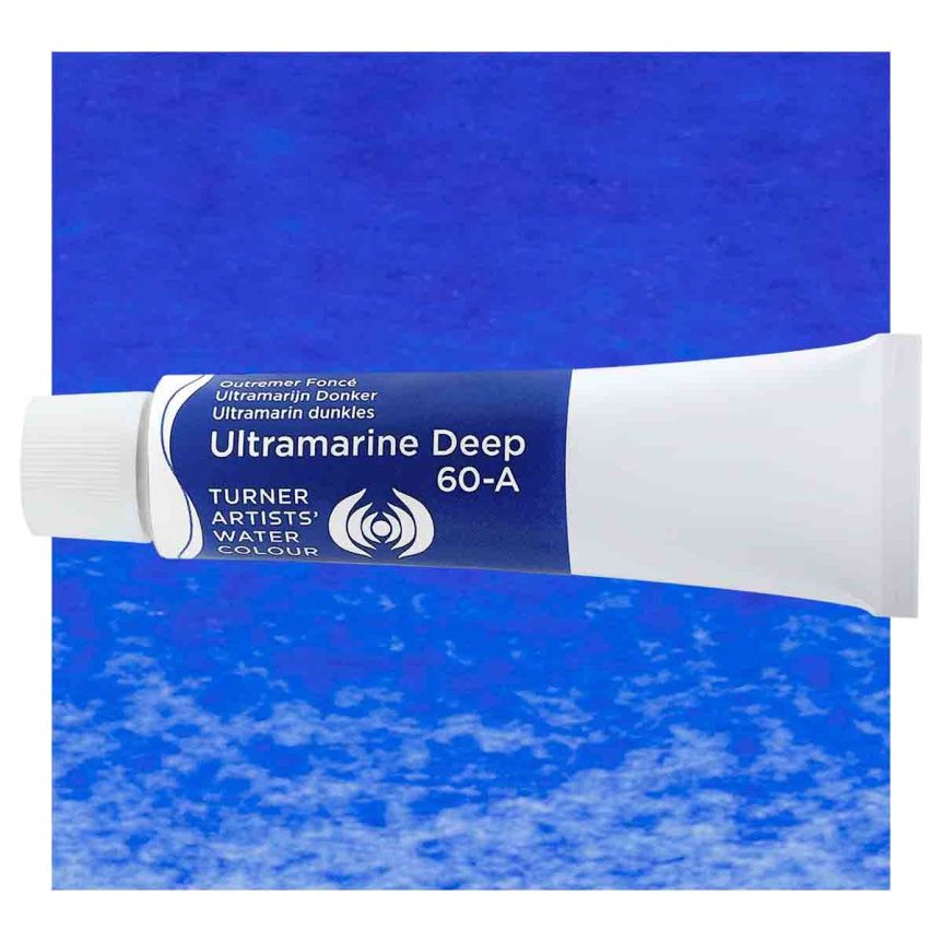 Turner Professional Watercolor - Ultramarine Deep, 15ml Tube