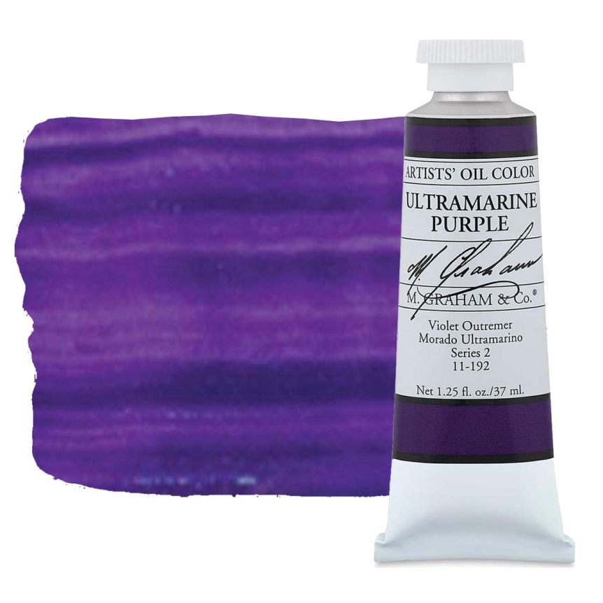 M. Graham Artist Oil Color 37ml - Ultramarine Purple