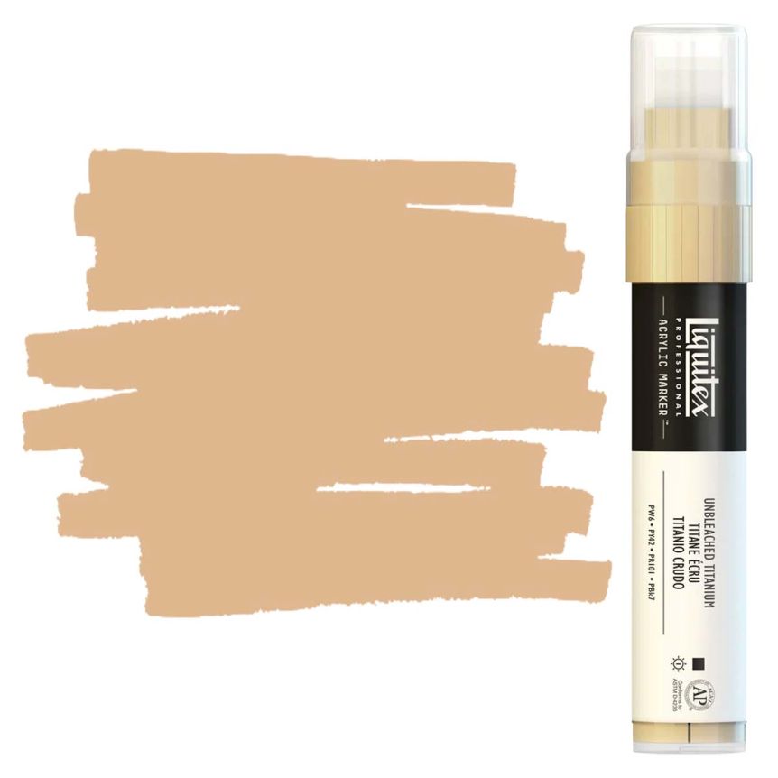 Liquitex Professional Paint Marker Wide (15mm) - Unbleached Titanium