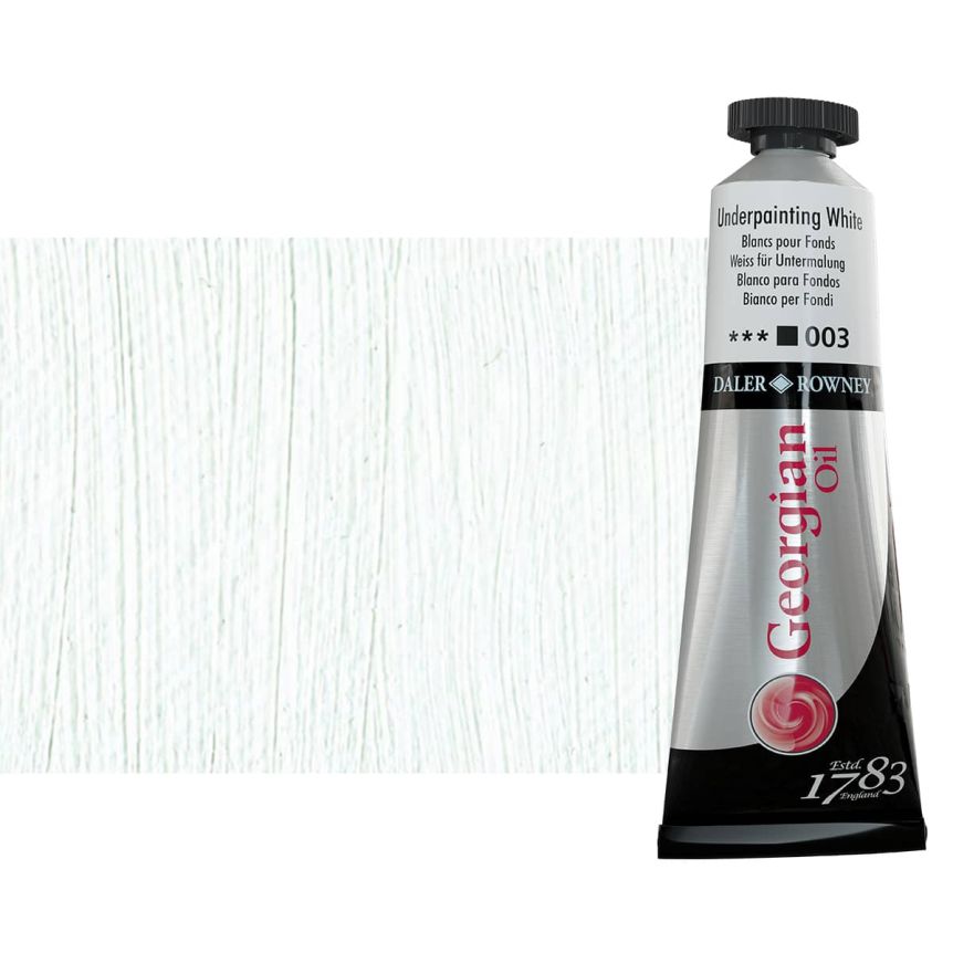 Daler-Rowney Georgian Oil Color 38ml Tube - Underpainting White