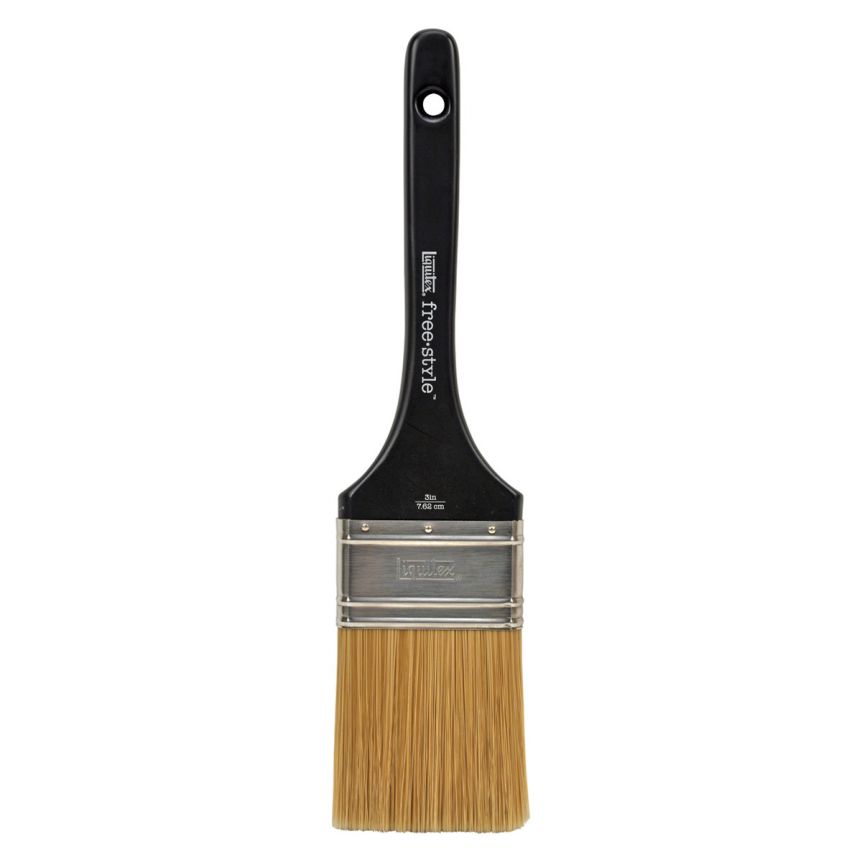 Liquitex Freestyle Acrylic Brush - Large Scale, Universal Flat 3"