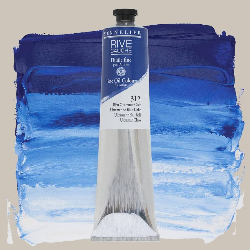 Ultramarine Blue Light 200ml Sennelier Rive Gauche Fine Oil