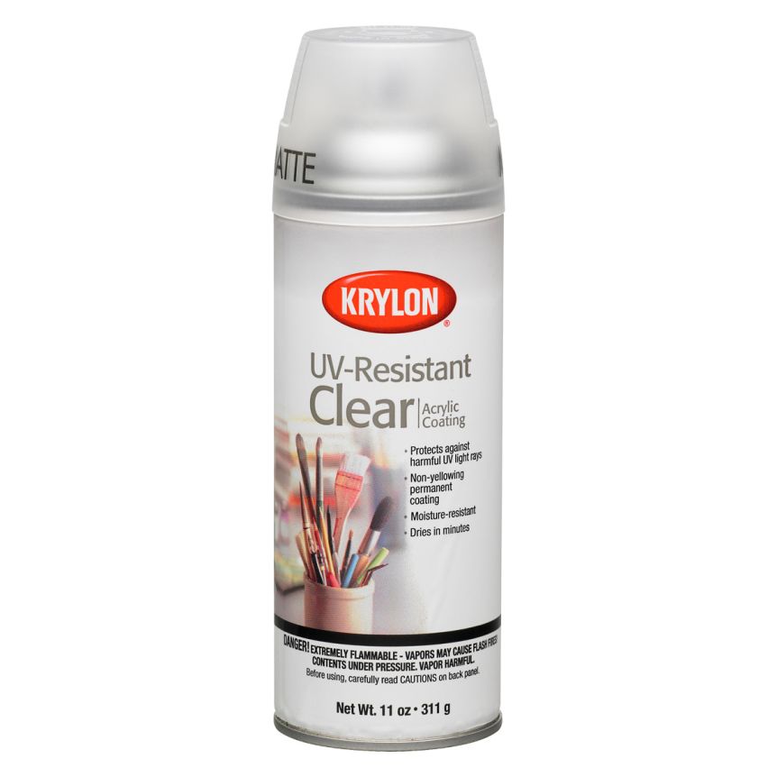 Krylon UV Resistant Spray - Matte, 11oz Can