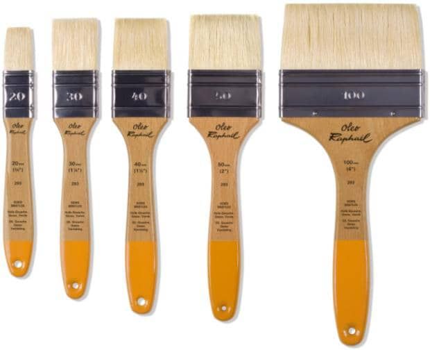 Raphael Oleo Oil Colour Brushes