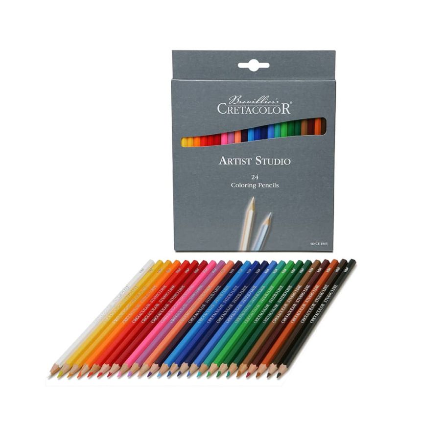 Cretacolor Artist Studio Set of 24 Colored Pencils