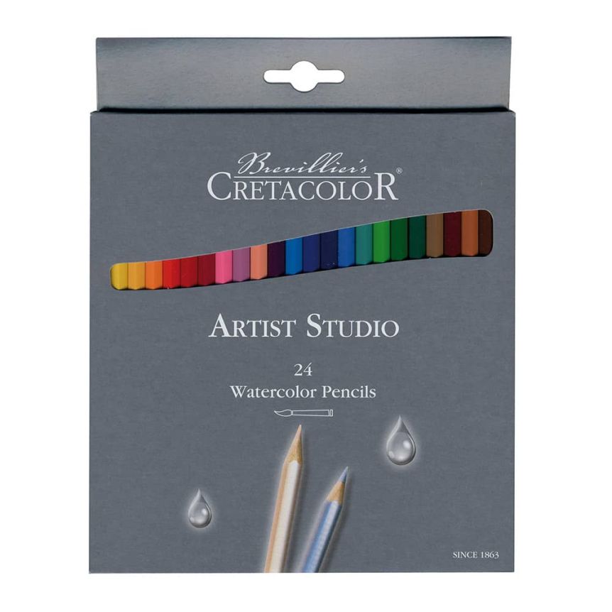 Cretacolor Artist Studio Set of 24 Watercolor Pencils