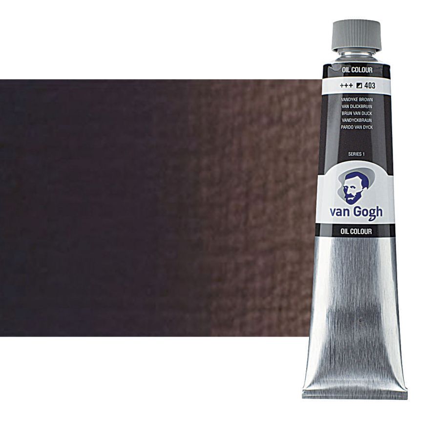 Van Gogh Oil Color, Van Dyke Brown 200ml Tube