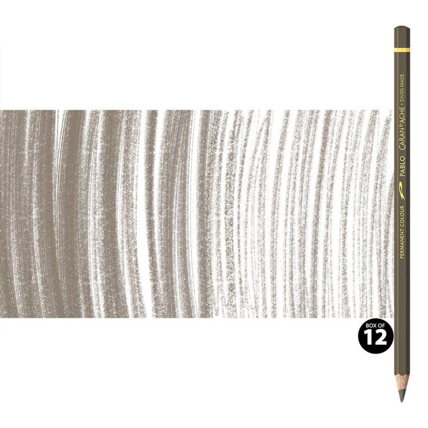Caran d'Ache Pablo Pencils Set of 12 No. 045 - Van Dyke Brown