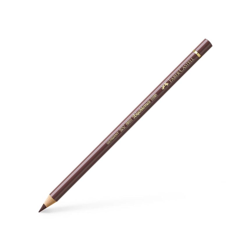 Faber-Castell Polychromos Pencil, No. 176 - Van Dyck Brown