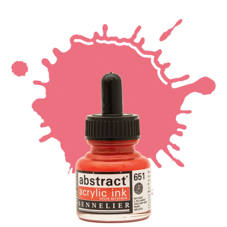Sennelier Abstract Acrylic Ink - Venetian Pink, 30ml
