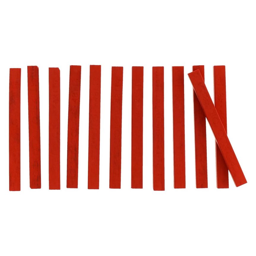 Cretacolor Carré Pastel - No. 114, Vermilion Dark (Box of 12)