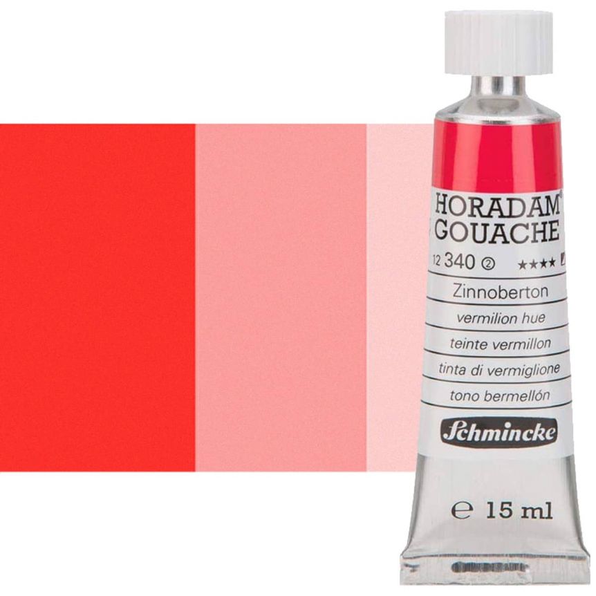 Schmincke Horadam Gouache Vermilion Hue, 15ml Tube