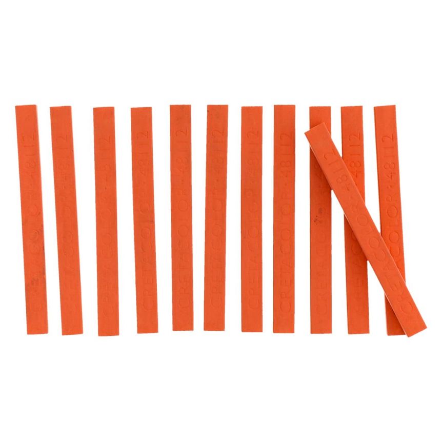 Cretacolor Carré Pastel - No. 112, Vermilion Light (Box of 12)
