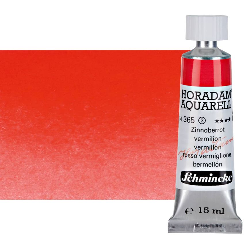 Schmincke Horadam Watercolor - Vermilion, 15ml