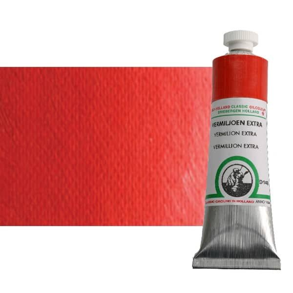 Old Holland Classic Oil Color 40 ml Tube - Vermillion Extra