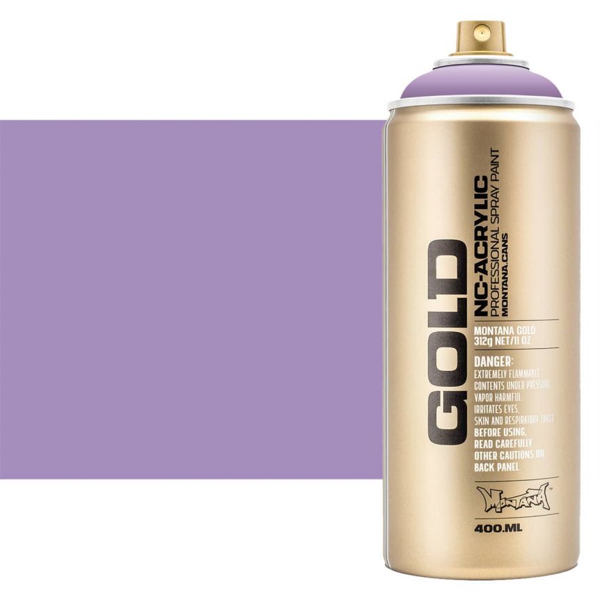 Montana GOLD Acrylic Professional Spray Paint 400 ml - Viola