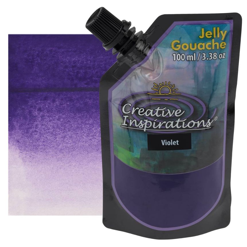 Creative Inspirations Jelly Gouache Pouch Violet (100ml) Jerry's