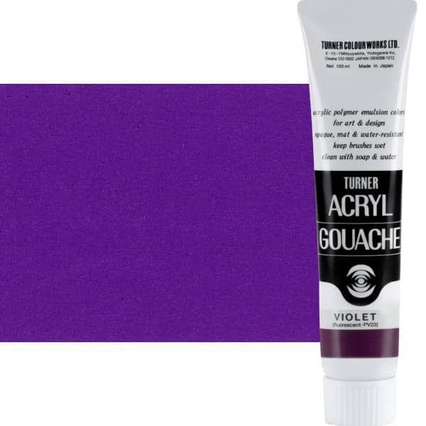 Turner Artist Acryl Gouache - Violet, 100ml