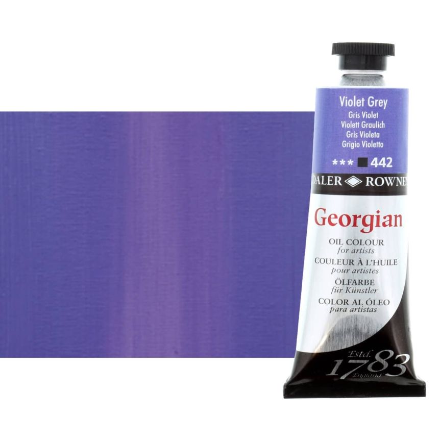 Daler-Rowney Georgian Oil Color 75ml Tube - Violet Grey