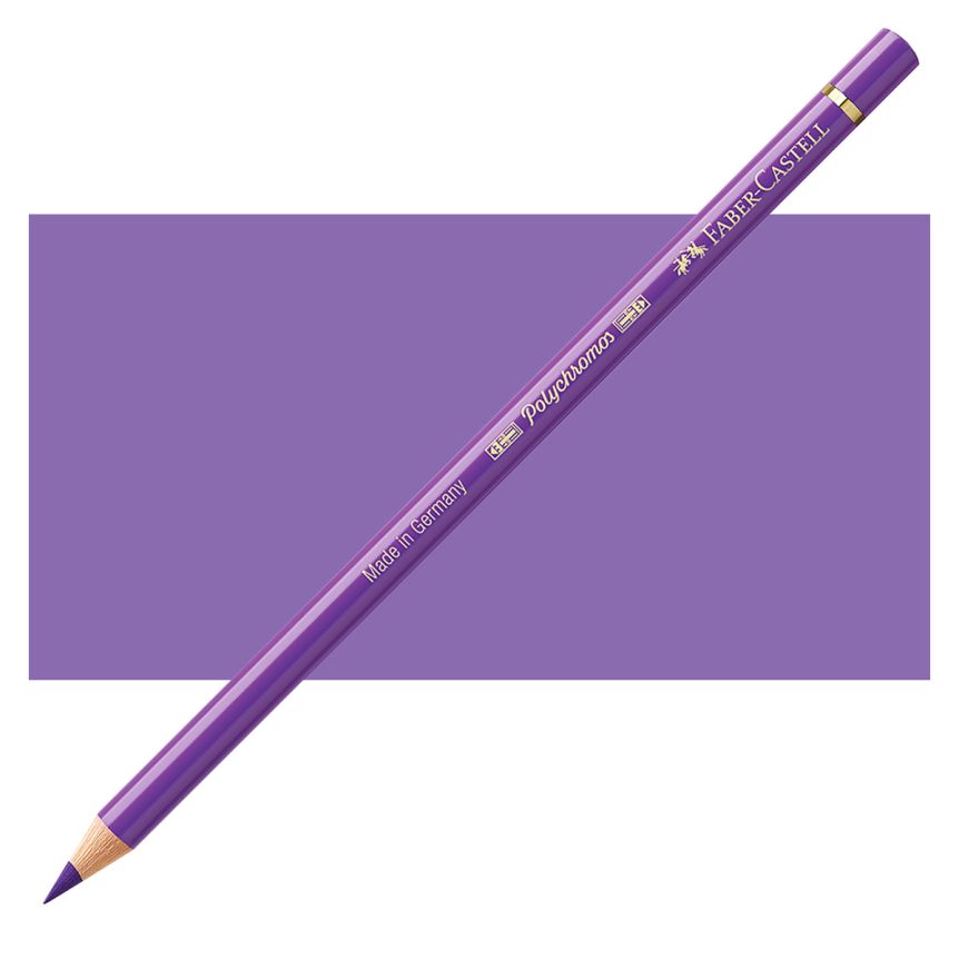 Faber-Castell Polychromos Pencil, No. 138 - Violet