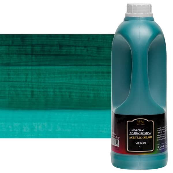 Creative Inspirations Acrylic Paint Viridian 1.8 liter jug