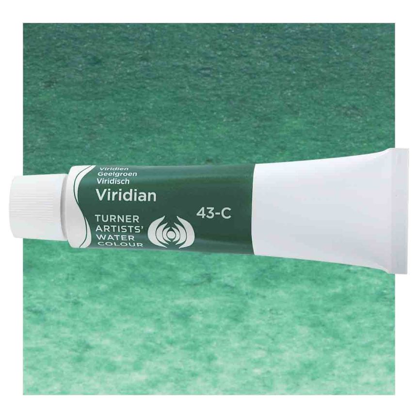 Turner Professional Watercolor - Viridian, 15ml Tube
