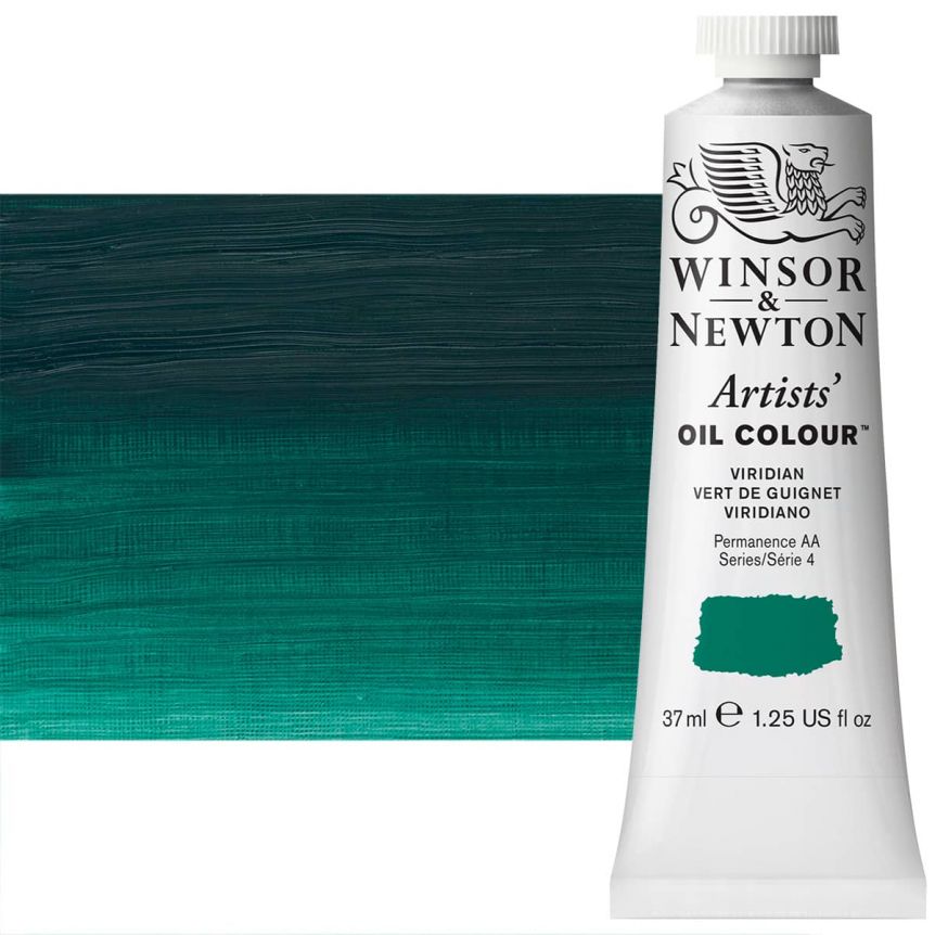 Winsor & Newton Artists' Oil - Viridian, 37ml Tube