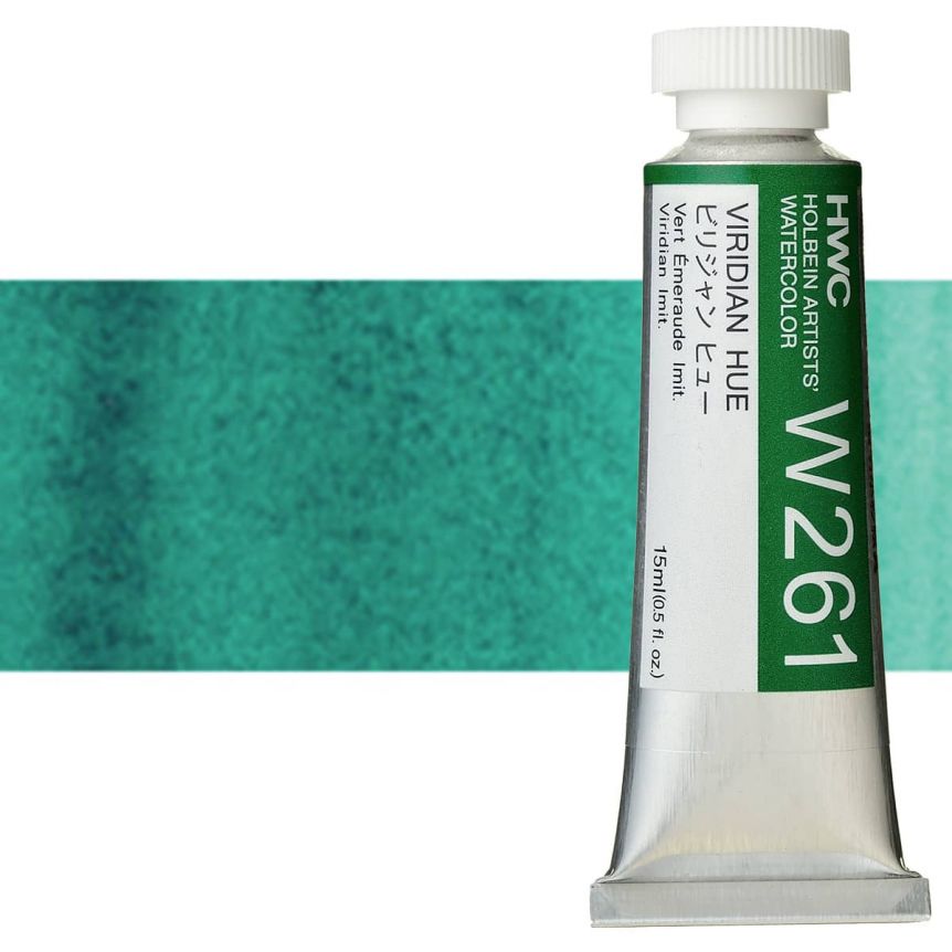 Holbein Artists' Watercolor 15 ml Tube - Viridian Tint