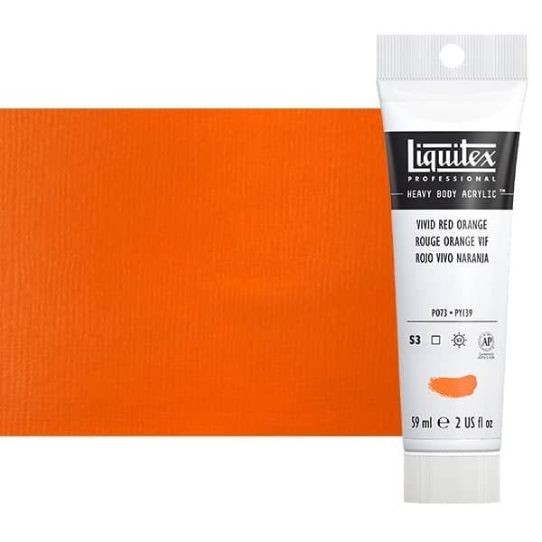 Liquitex Professional Heavy Body Acrylic 2oz Yellow Orange Azo