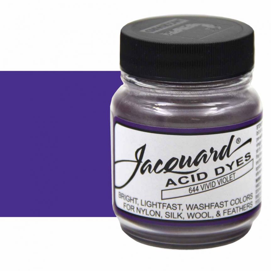 Jacquard Acid Dye - Vivid Violet, .5 oz