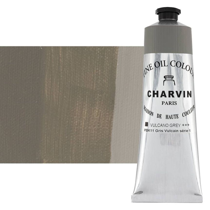 Volcano Grey 150ml Tube Fine Artists Oil Paint by Charvin
